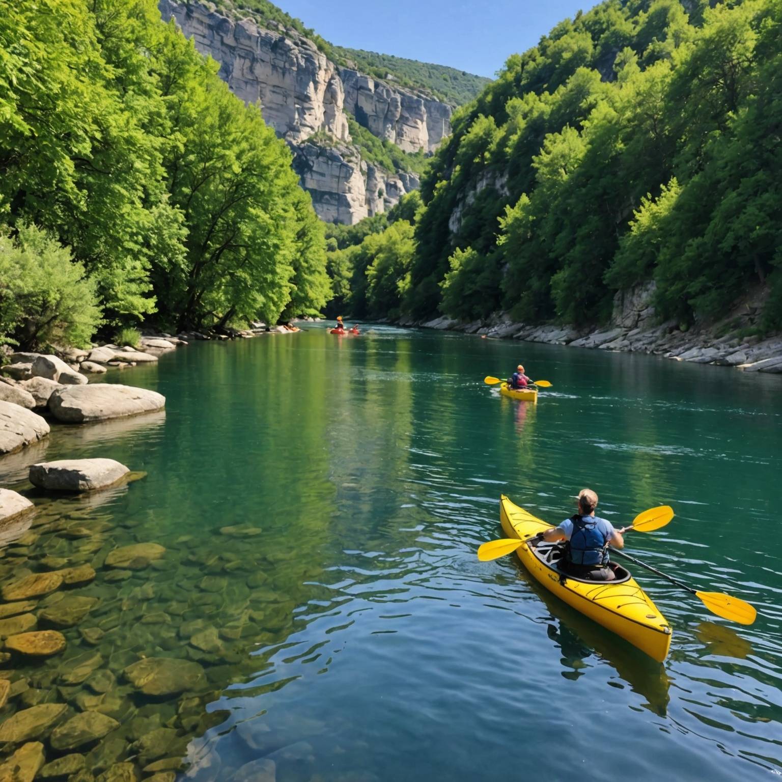 Stage de Canoë-Kayak en Ardèche : Guide Complet pour une Aventure Inoubliable – Sport Facile
